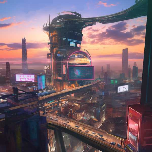 Fantasy Future Life City -Twilight of Future Cities 1