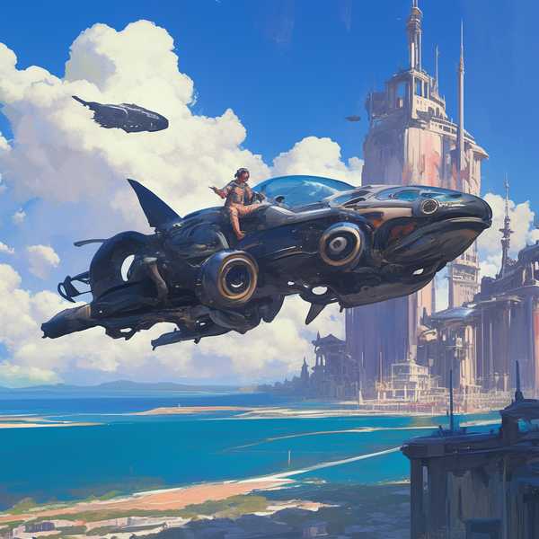 Imagining the City-Maritime flying car 4