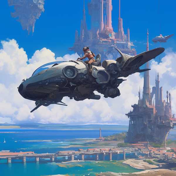 Imagining the City-Maritime flying car 1