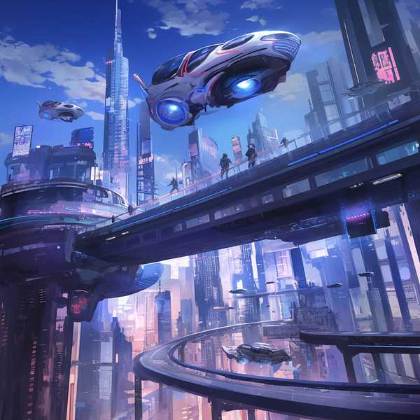 Fantasy Future Life City-Future 3D Life 4