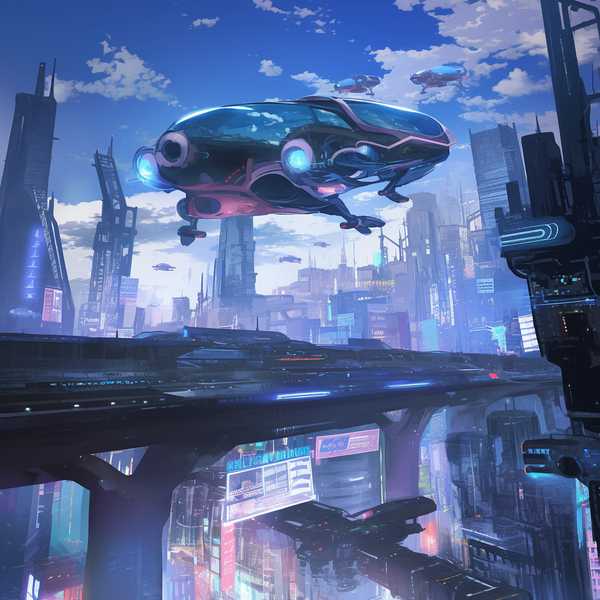 Imagining a Future Living City-Flying Cars and Micro Planes 5