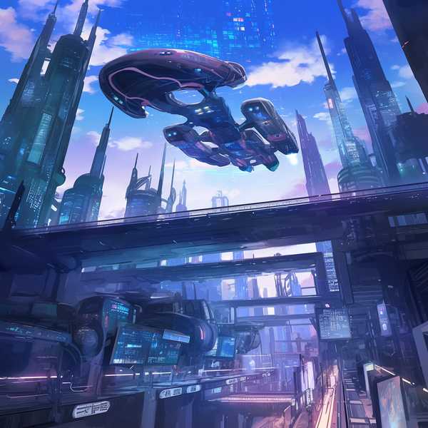 Imagining a Future Living City-3D City Space Life 4