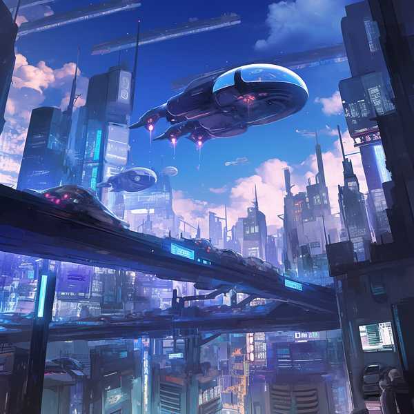 Imagining a Future Living City-Urban public aircraft 1