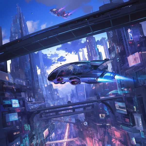 Imagining a Future Living City-Flying cars and 3D cities 1