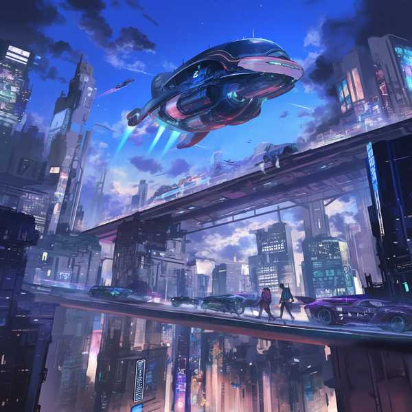 Imagining the City-Dreamy Speed 3D City Space Life 1